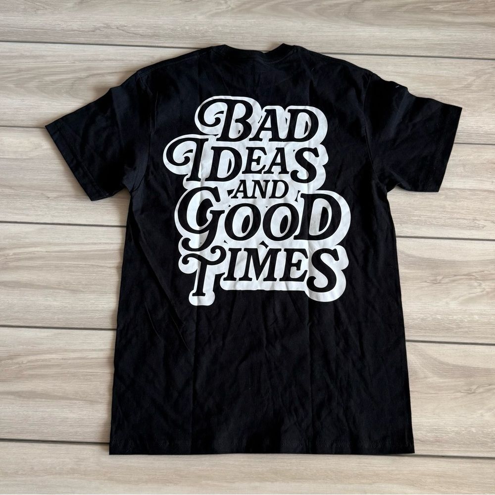 LGND Supply Co Bad Ideas T-Shirt Black Various Sizes NWT